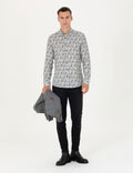 Mint Slim Fit Long Sleeve Shirt