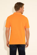 Men's Orange Basic T-Shirt