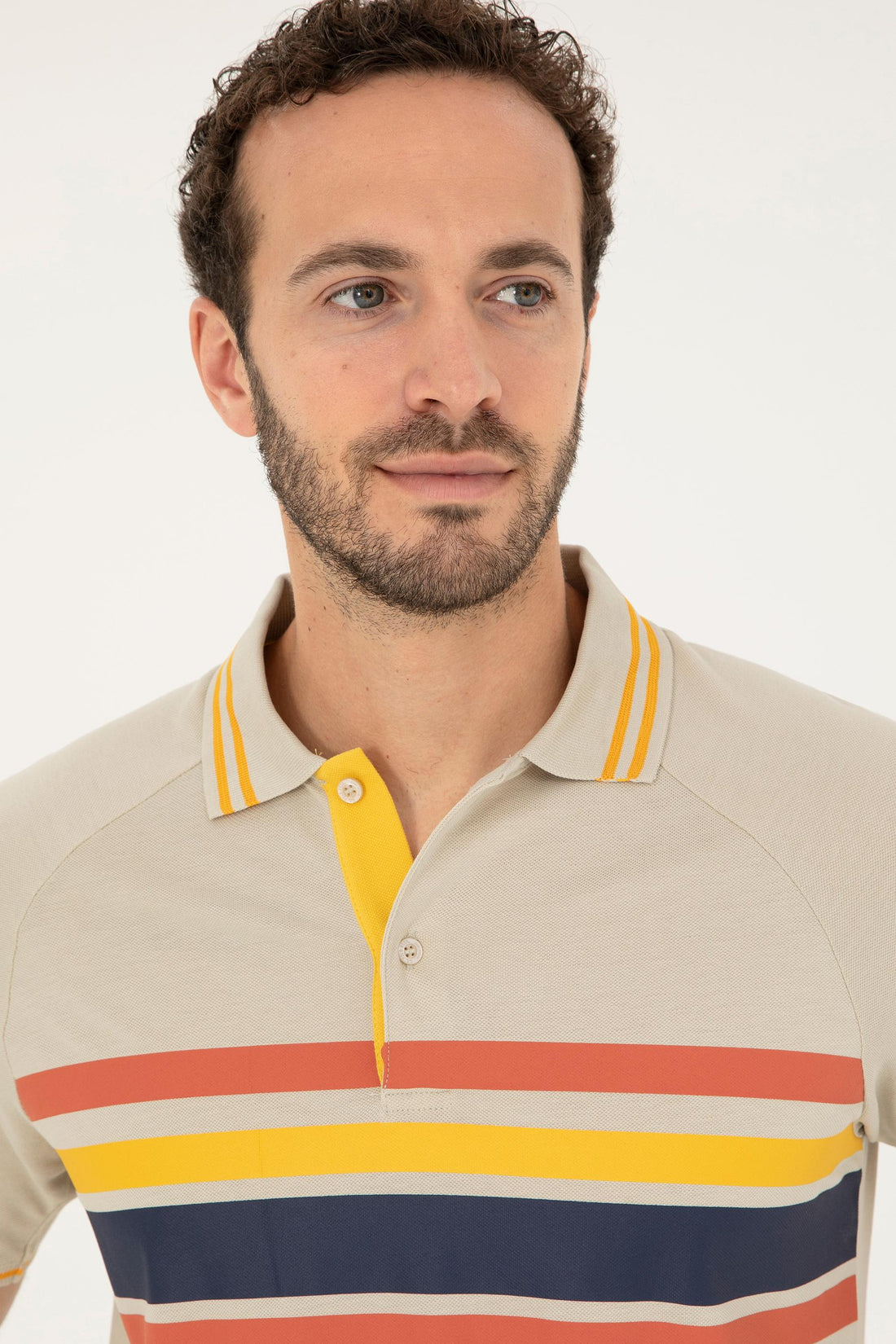 U.S. Polo Assn. - Men's Stone T-Shirt - S - Grey - 50287106018