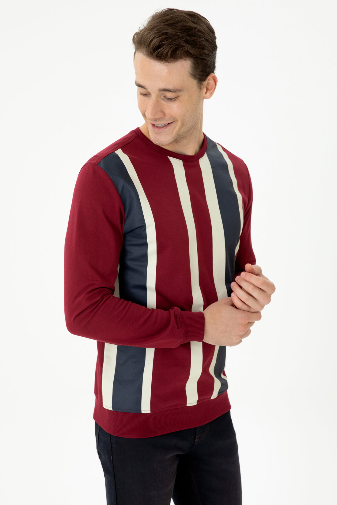 Men's Burgundy Sweatshirt