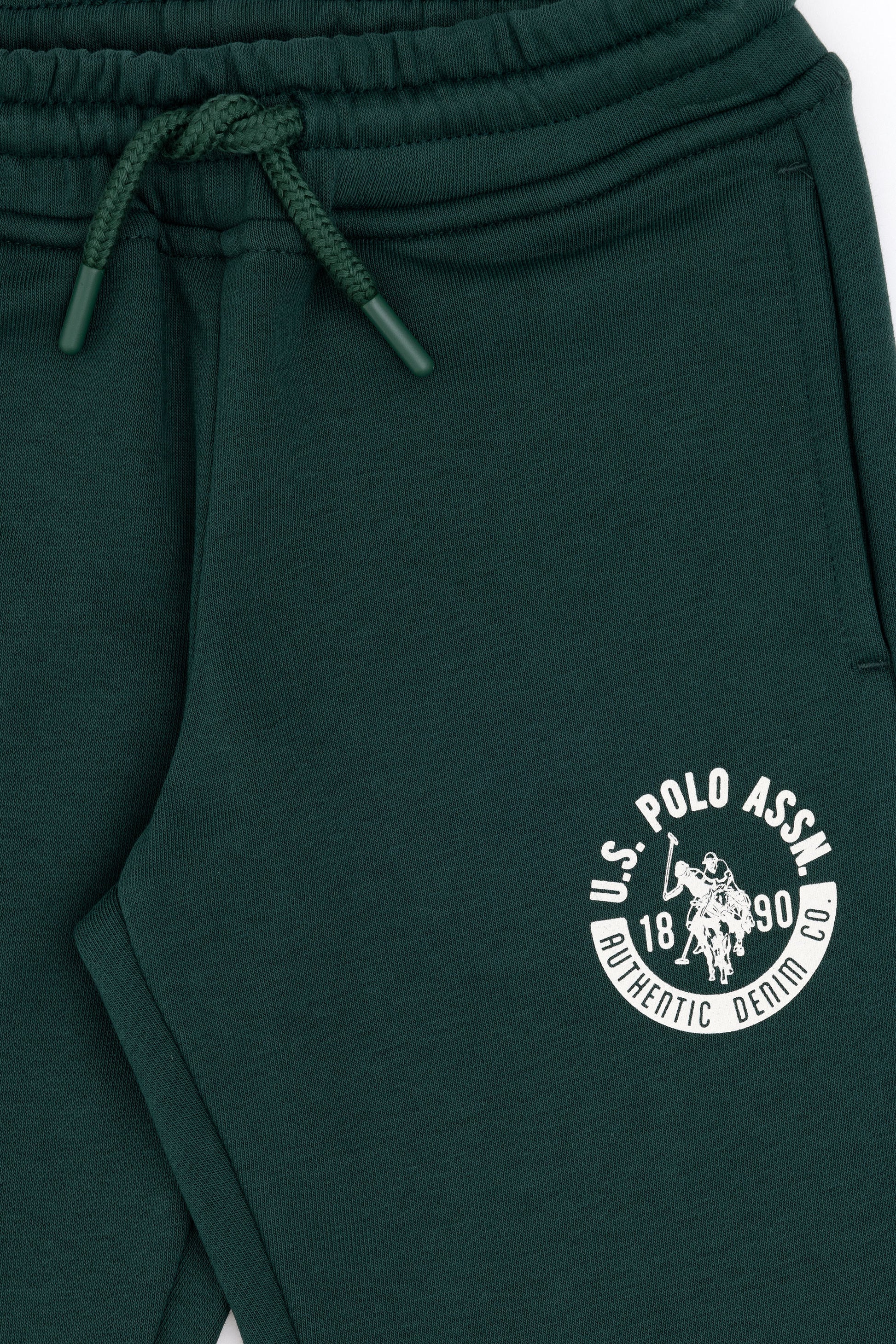 Boy's Dark Green Sweatpants