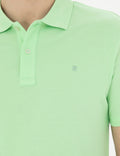 Peanut Green Slim Fit Basic T-Shirt