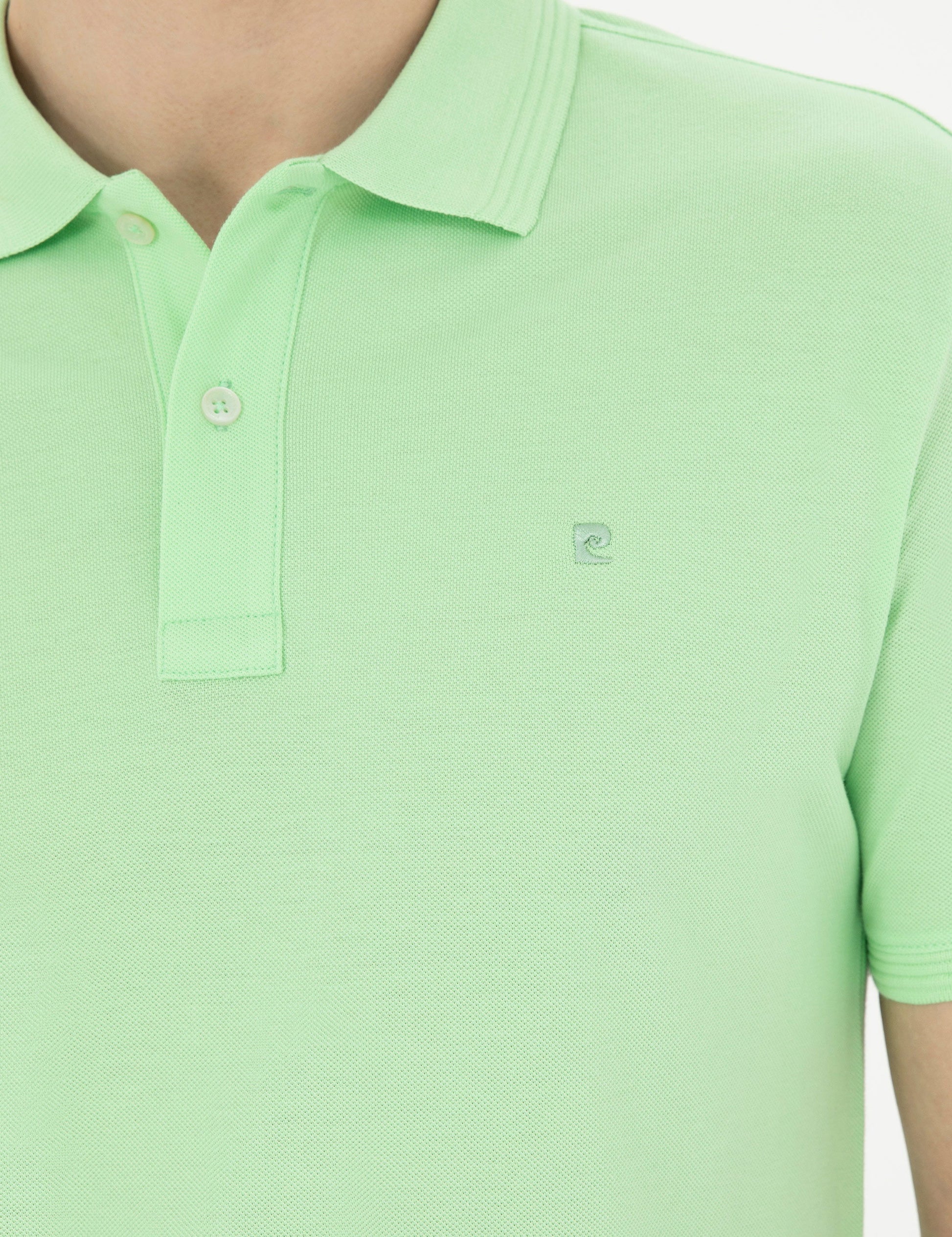 Peanut Green Slim Fit Basic T-Shirt