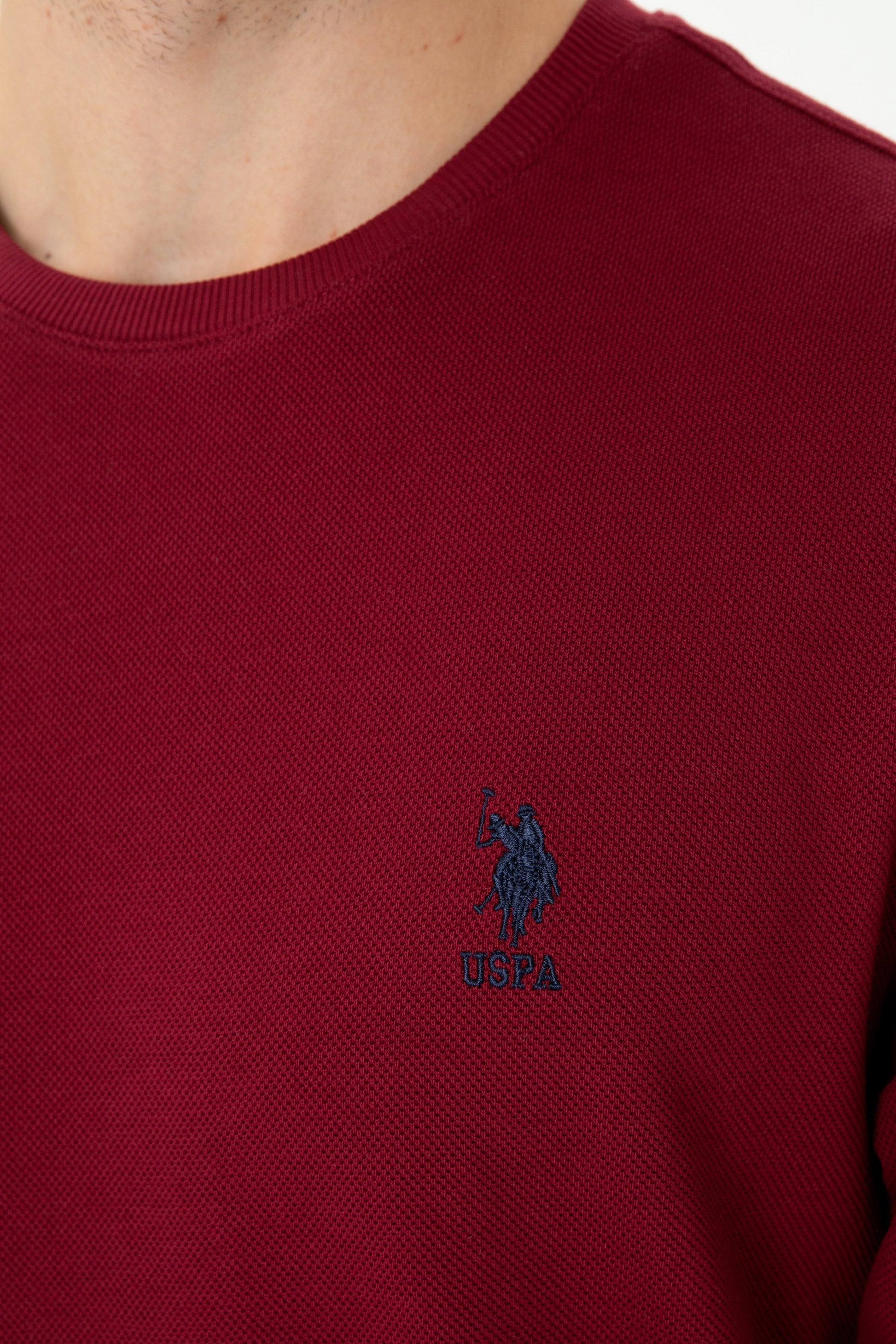 Men's Burgundy Sweatshirt