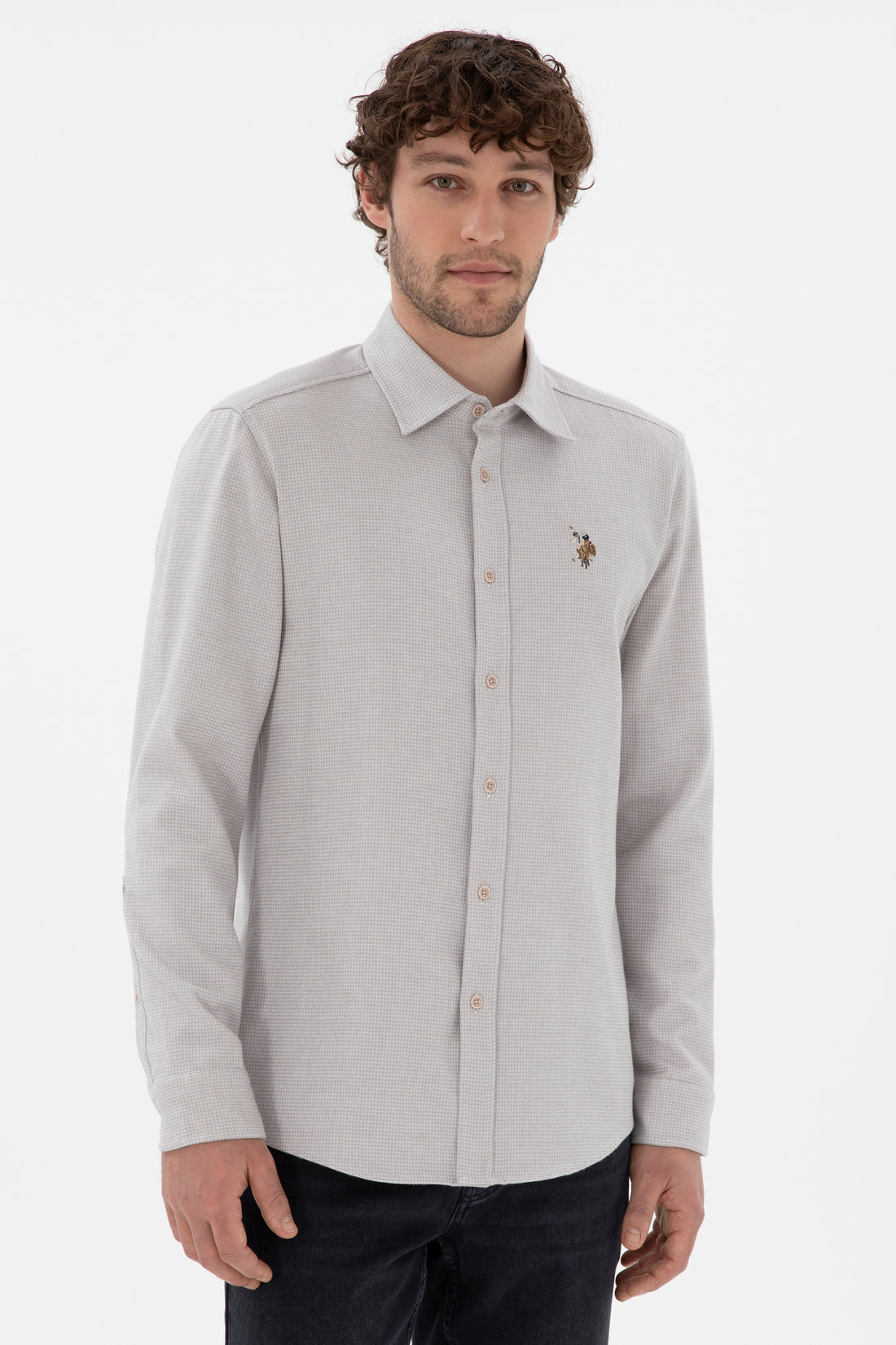 Men's Stone Long Sleeve Shirt