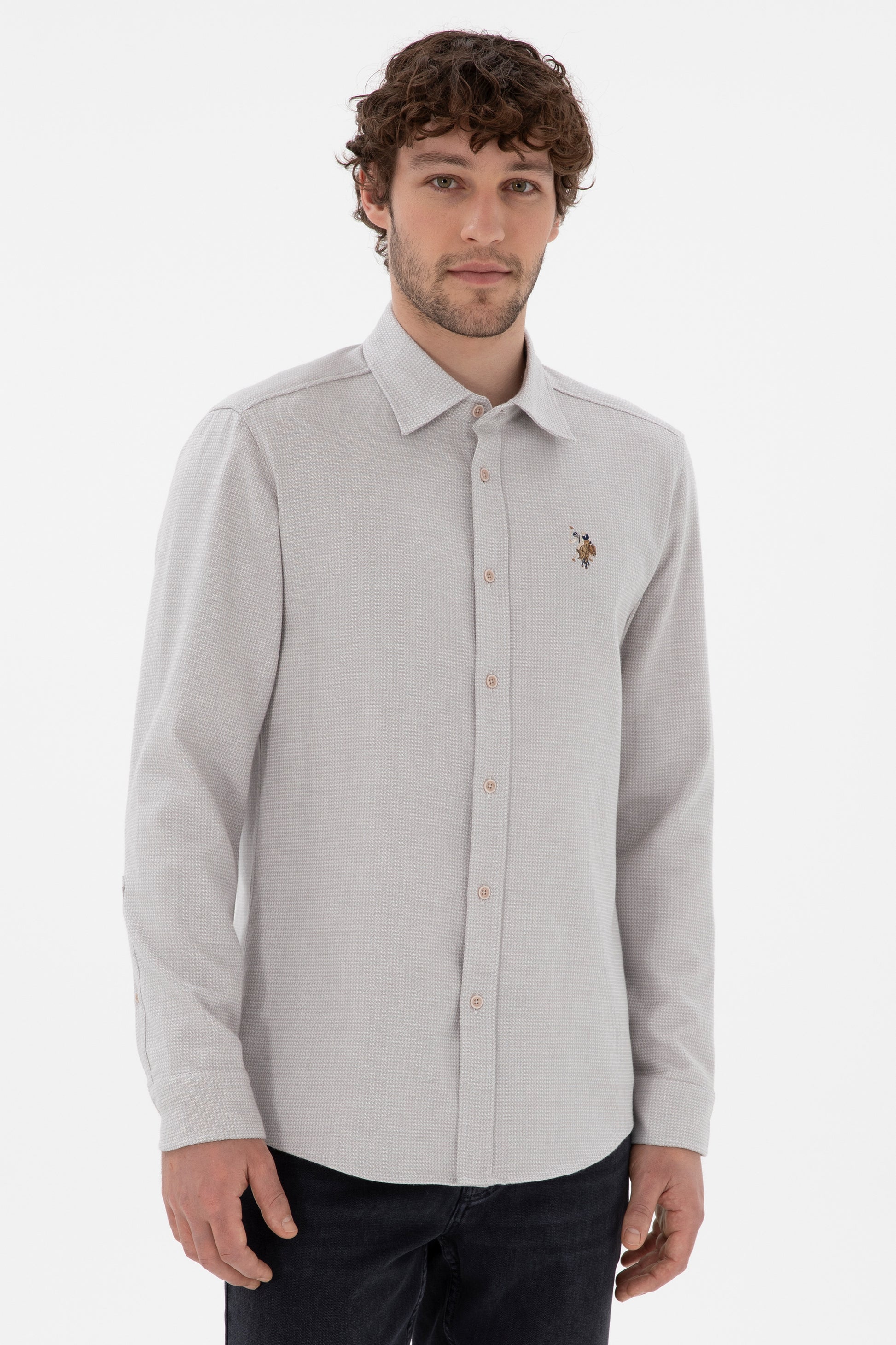 Men's Stone Long Sleeve Shirt