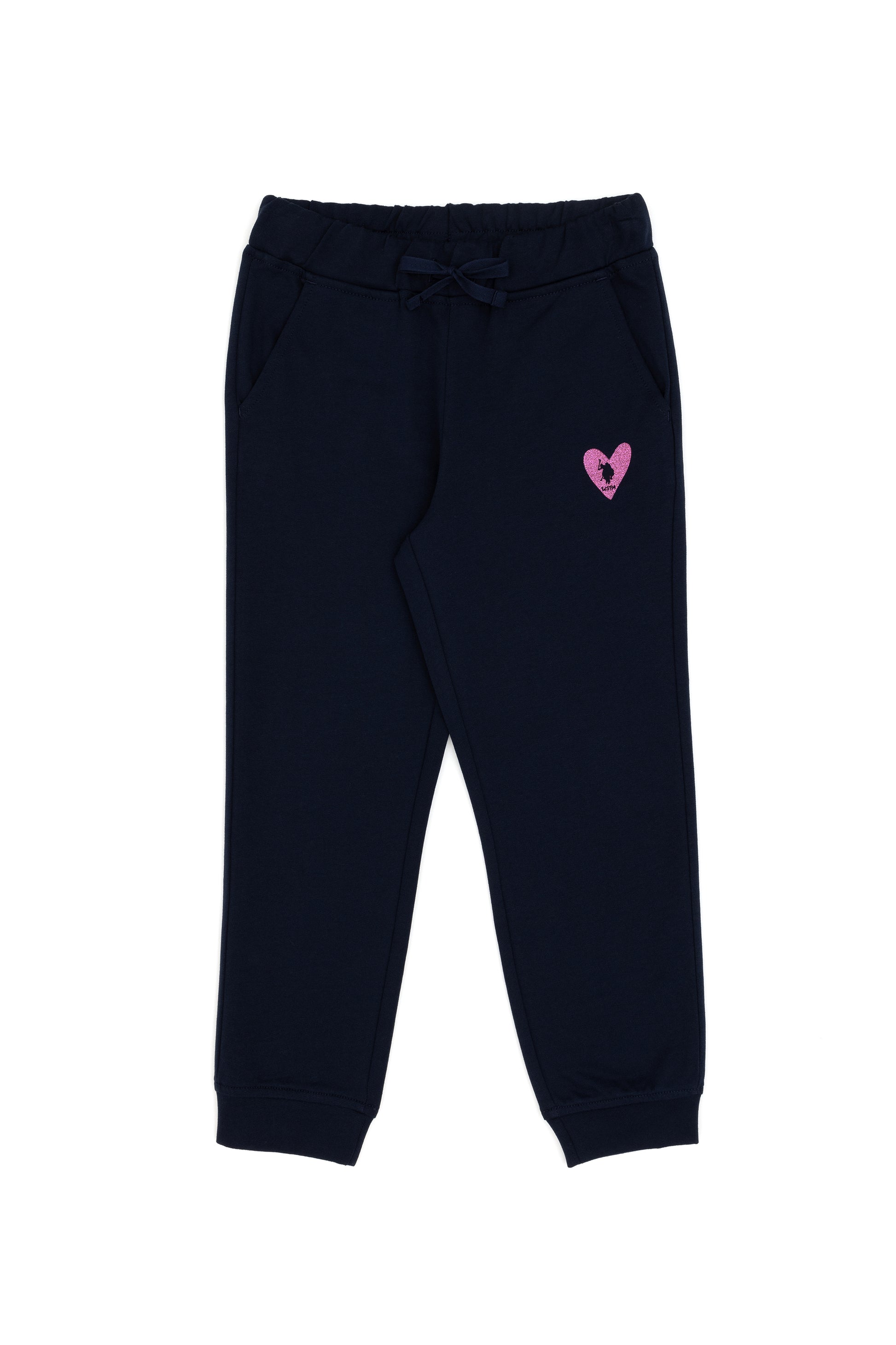 Girls' Navy Sweatpants