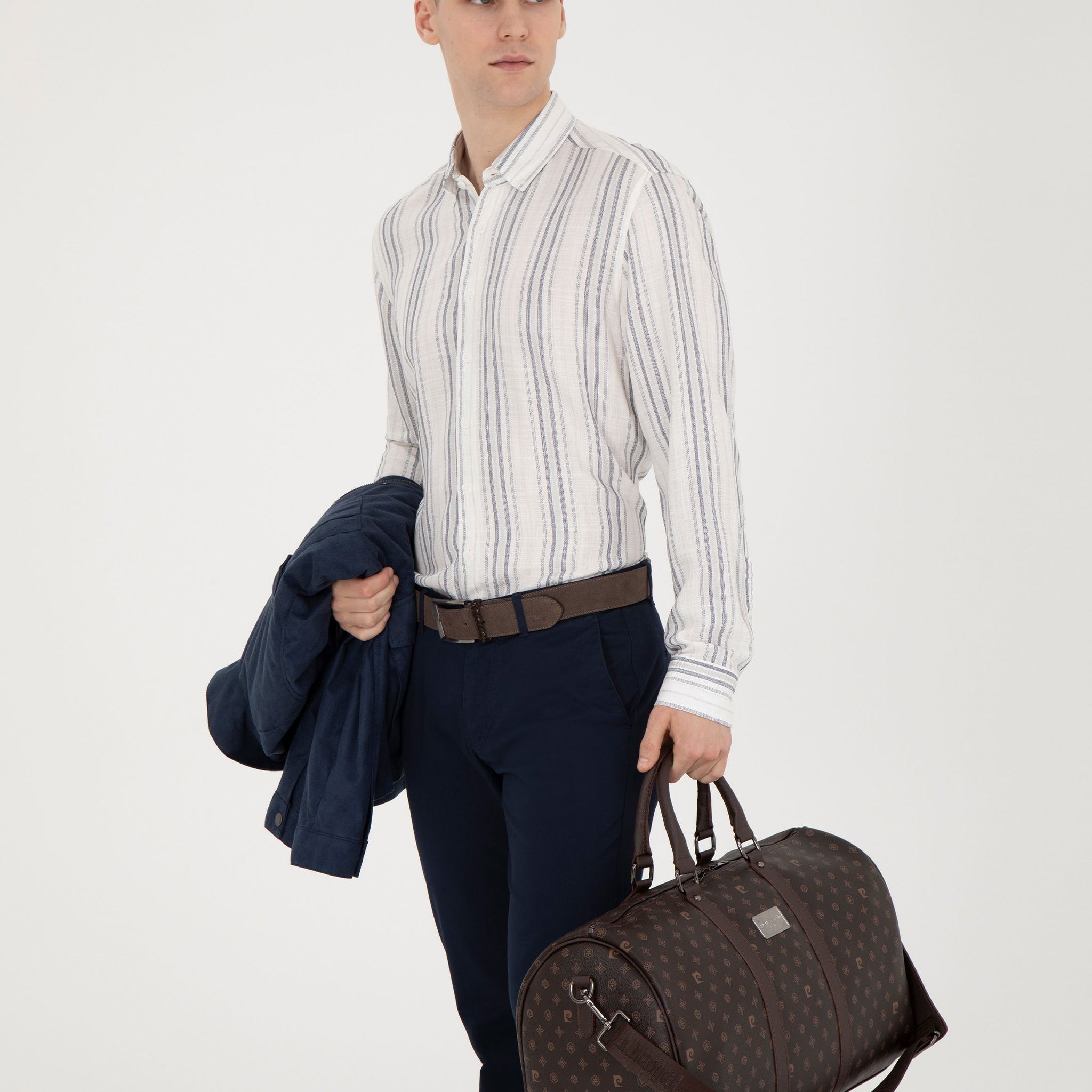 Men's Brown Sports Bag