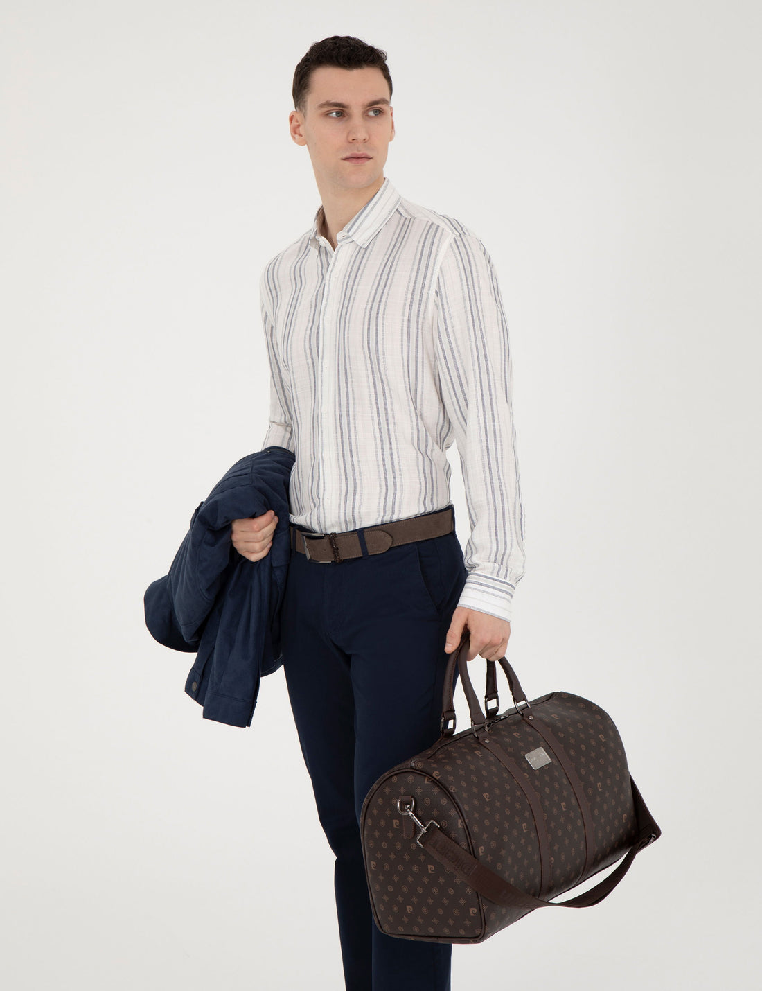 Men's Brown Sports Bag