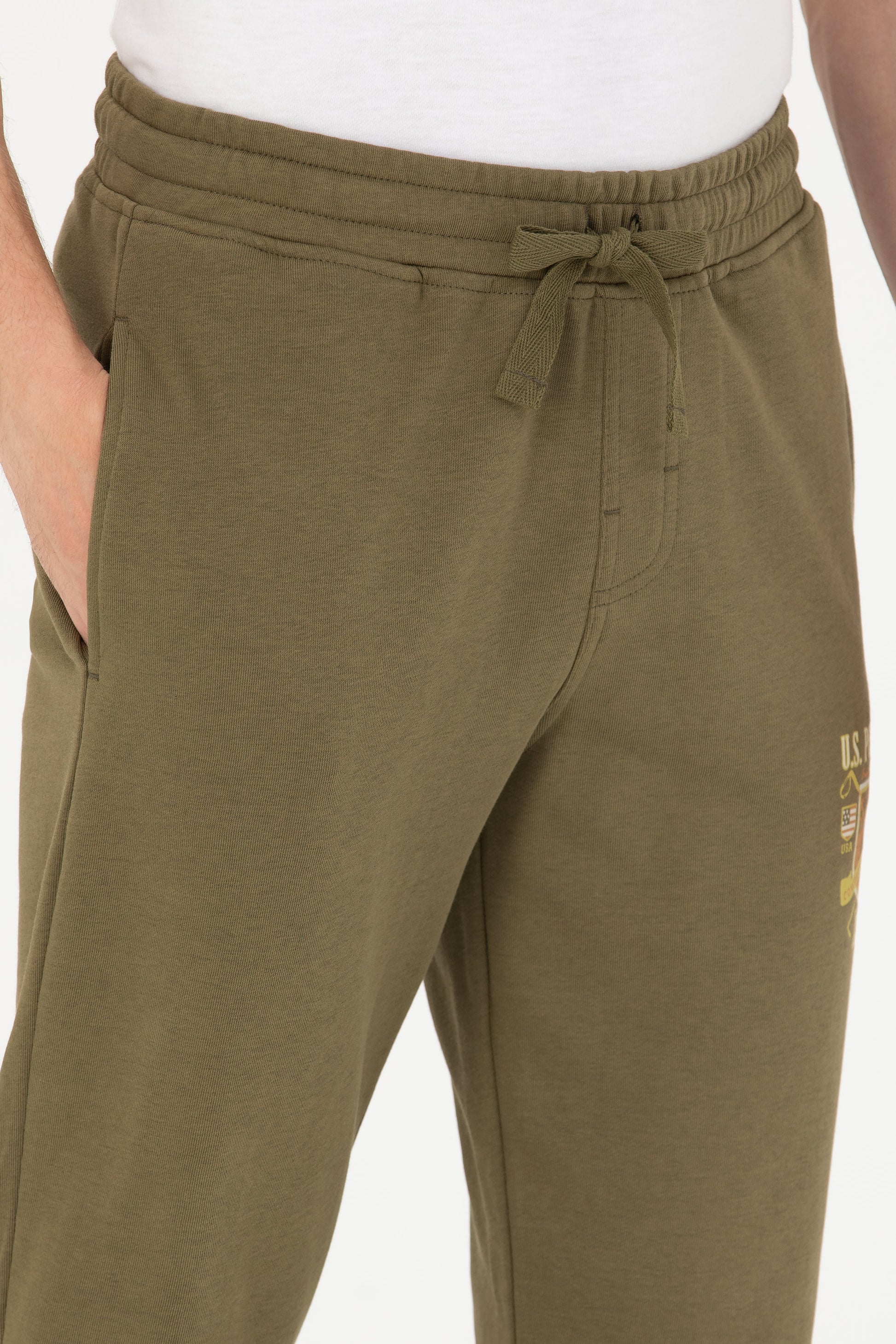 Men's Khaki Sweatpants