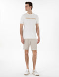 Ecru Regular Fit T-Shirt