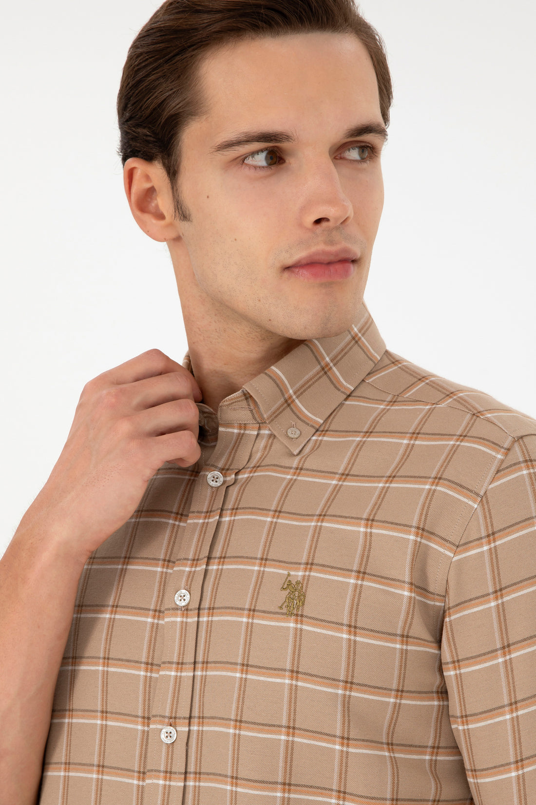 Men's Sand Long Sleeve Shirt