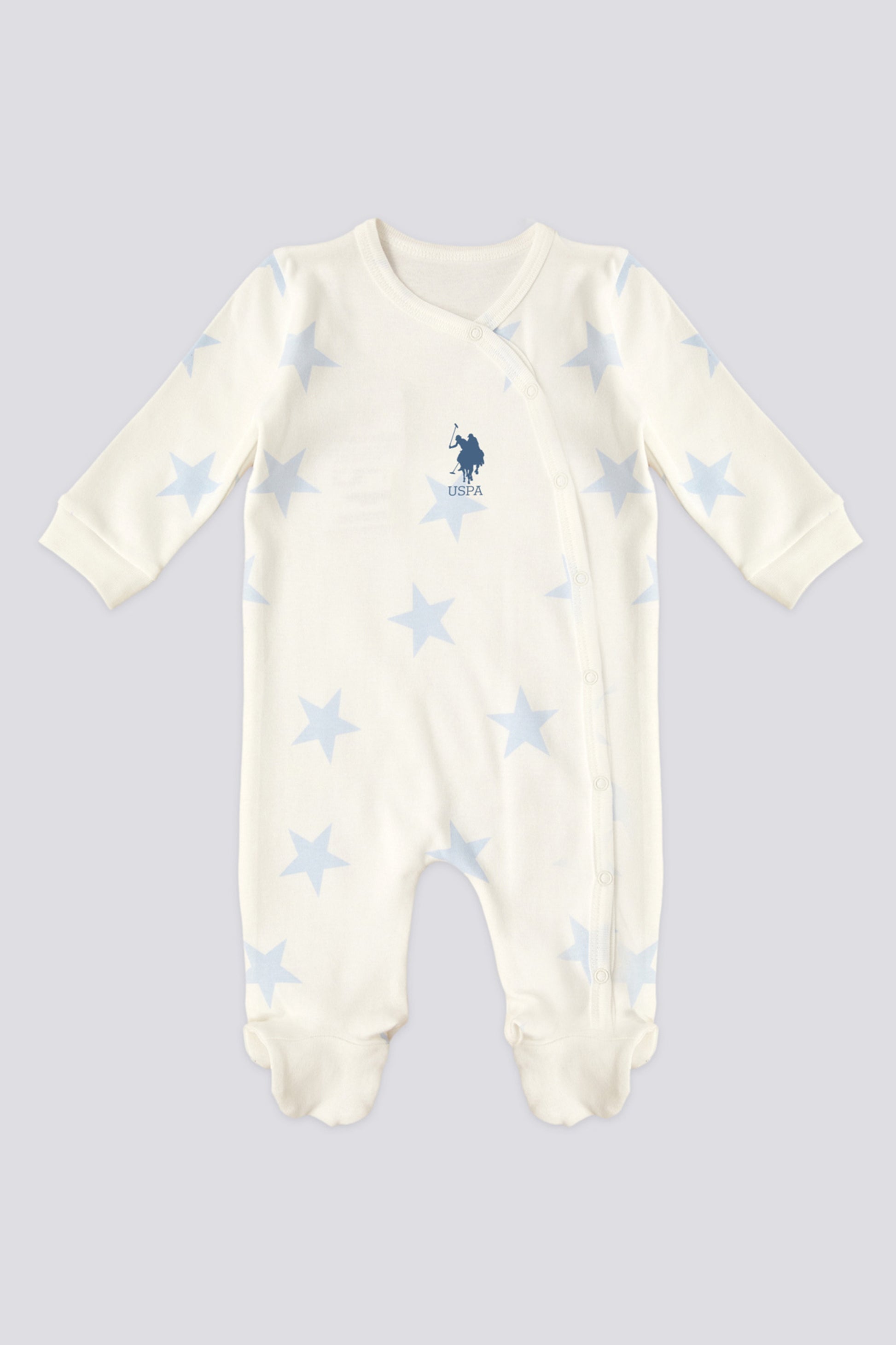 Boys' Baby Booties Printed Jumpsuit