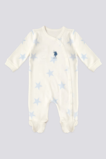 Boys' Baby Booties Printed Jumpsuit