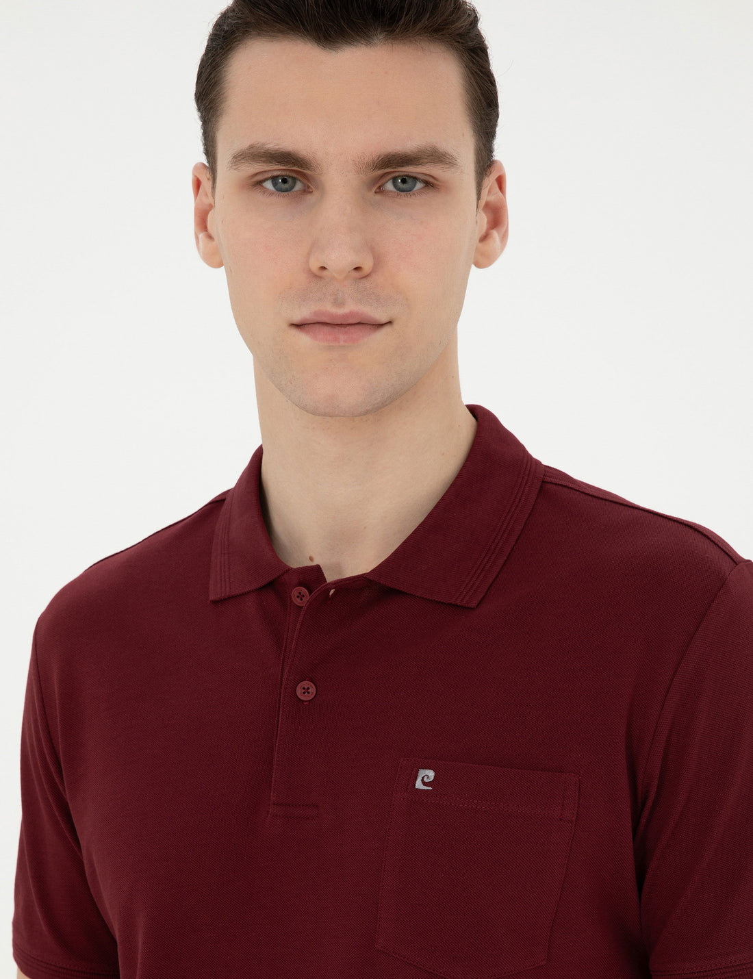 Burgundy Regular Fit Basic T-Shirt