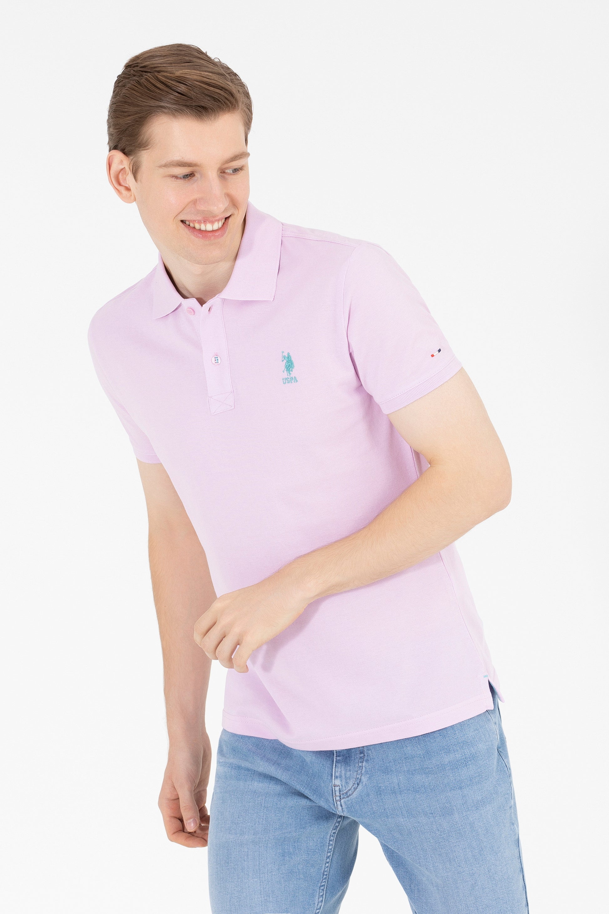 Men's Magnolia Basic Polo Neck T-Shirt