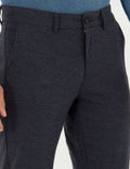 Anthracite Slim Fit Canvas Pants