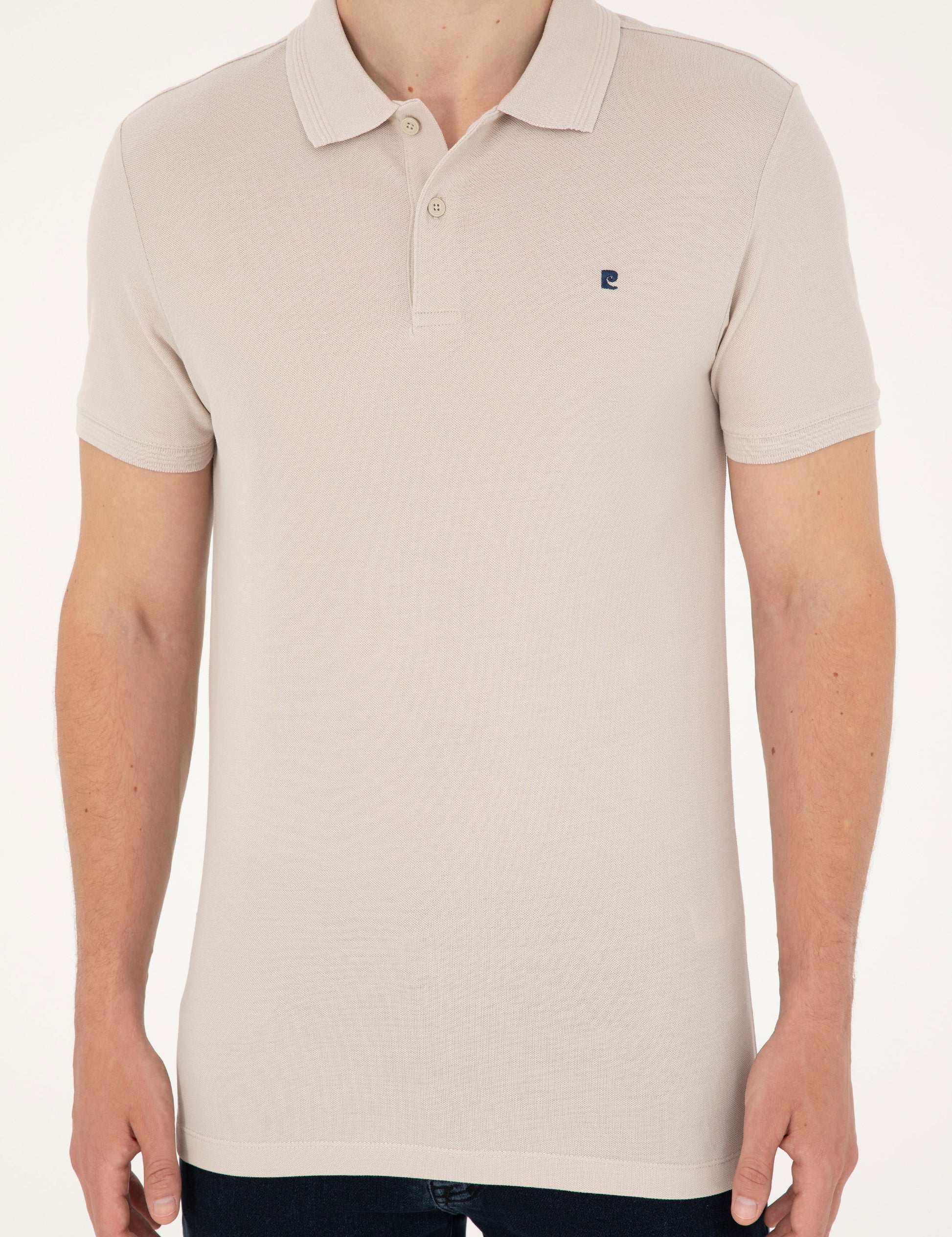 Stone Slim Fit Basic T-Shirt