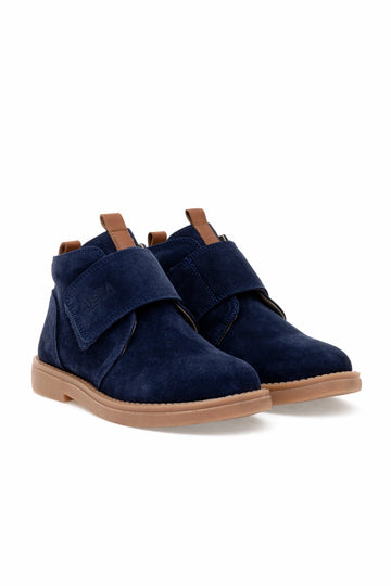 Boy's Navy Blue Boots