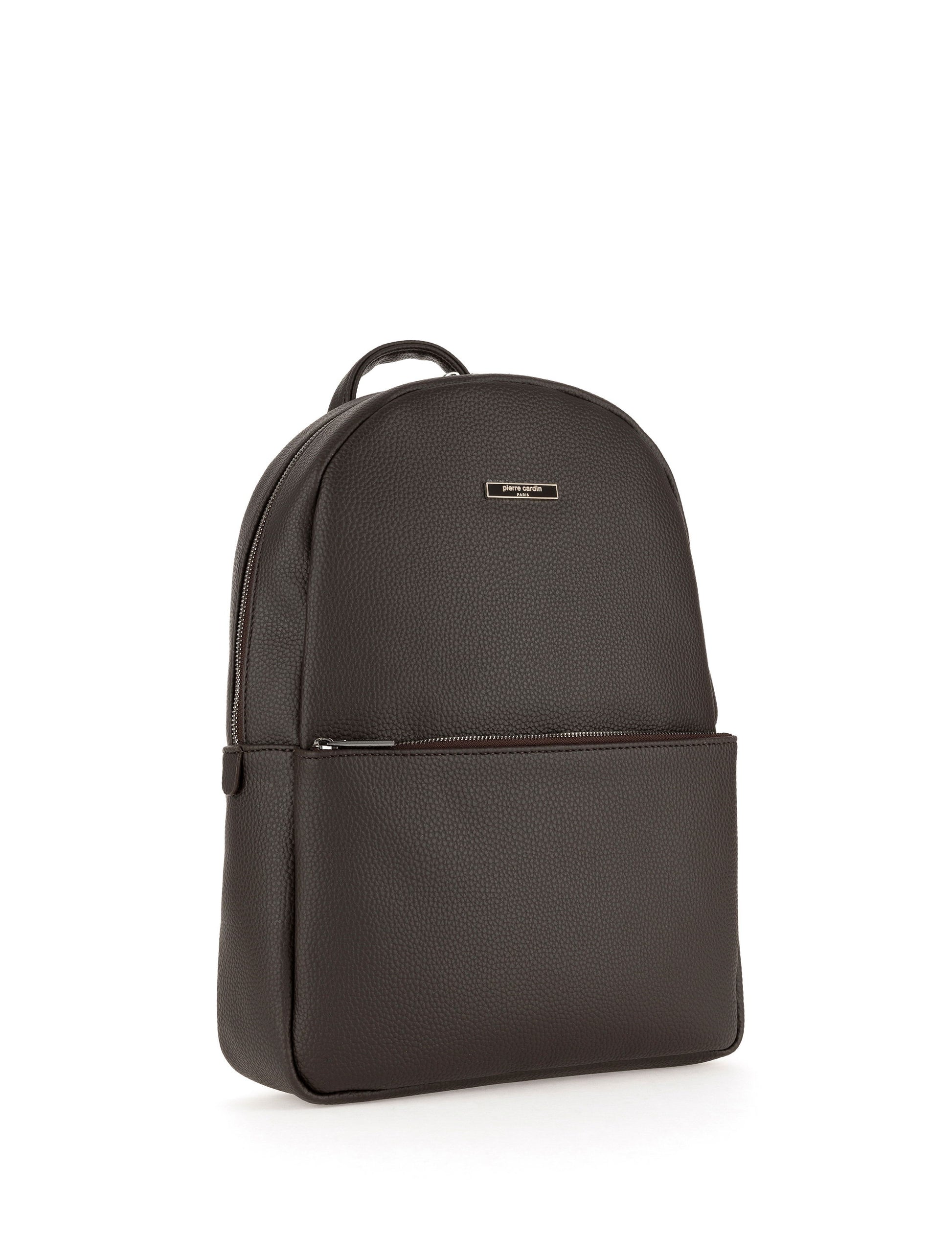 Men's Brown Leather Backpack