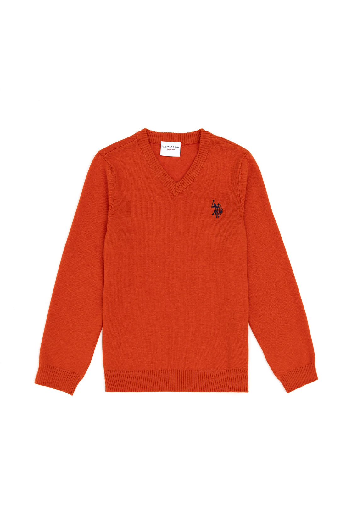 Boys' Tile Basic V Neck Sweater