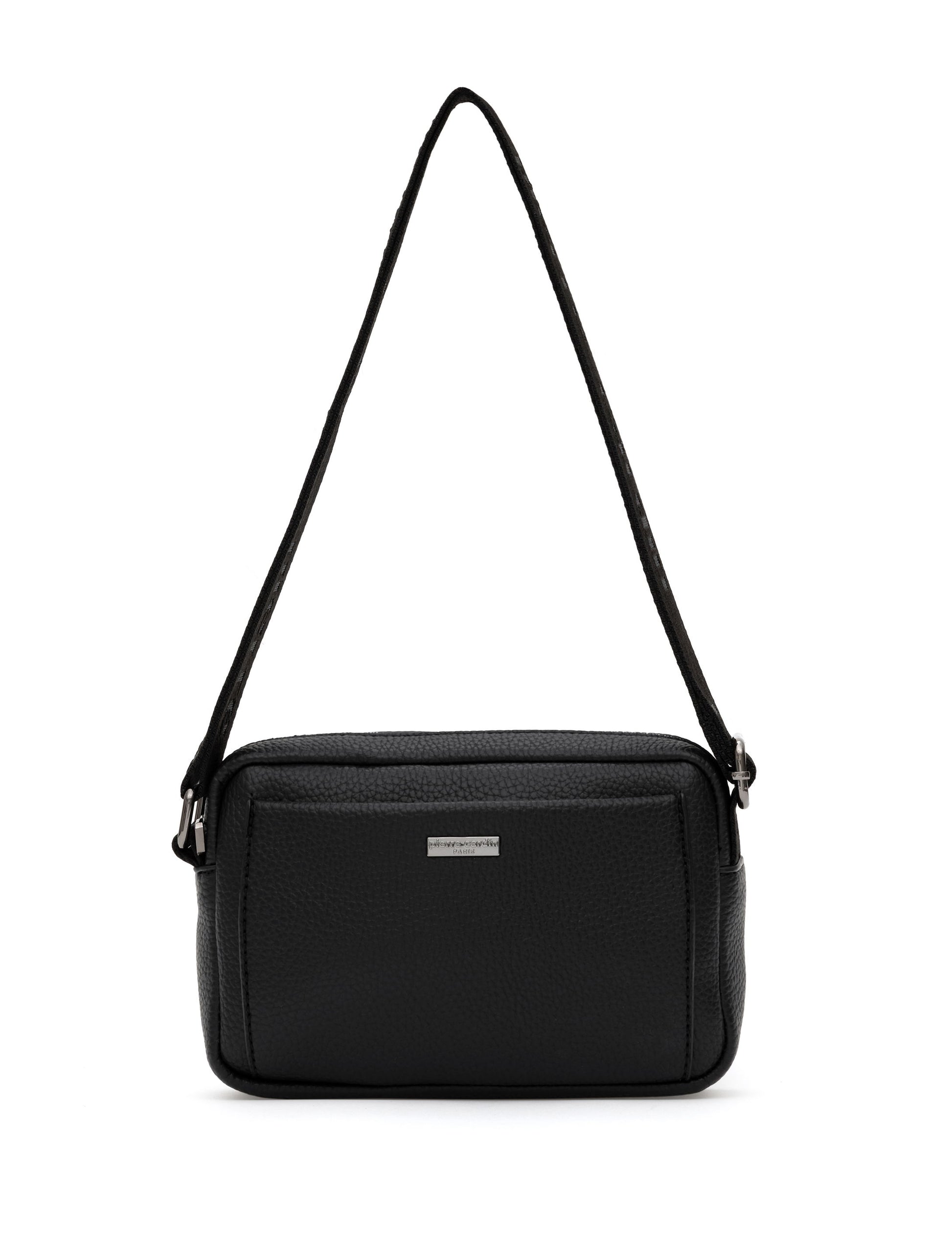 Men's Black Shoulder Bag