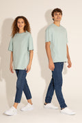 Men's Water Green T-Shirt