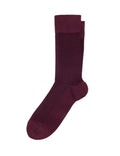 Burgundy Socks