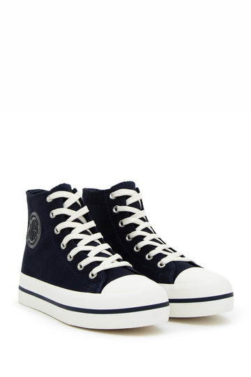 Women's Navy Sneakers