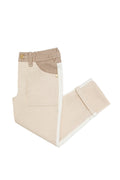 Girl's Cream Jeans