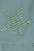Girls' Mint Long Sleeve Knit Dress