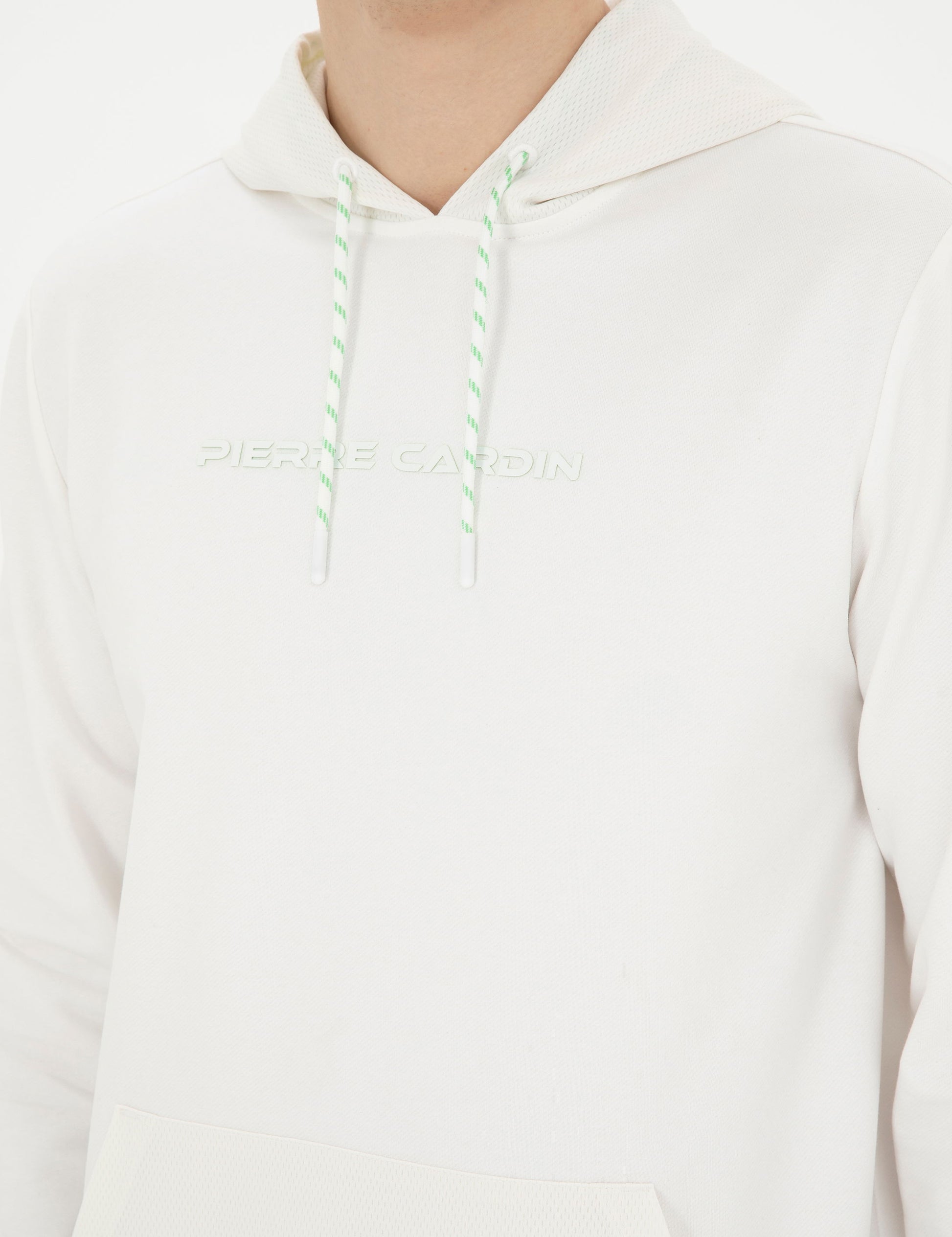 Ecru Regular Fit Sweatshirt