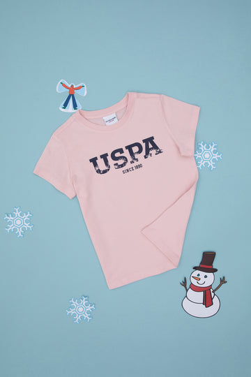 Boy's Powder Basic Crew Neck T-Shirt