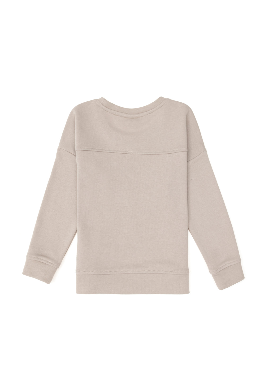 Girls' Stone Crew Neck Basic Sweatshirt