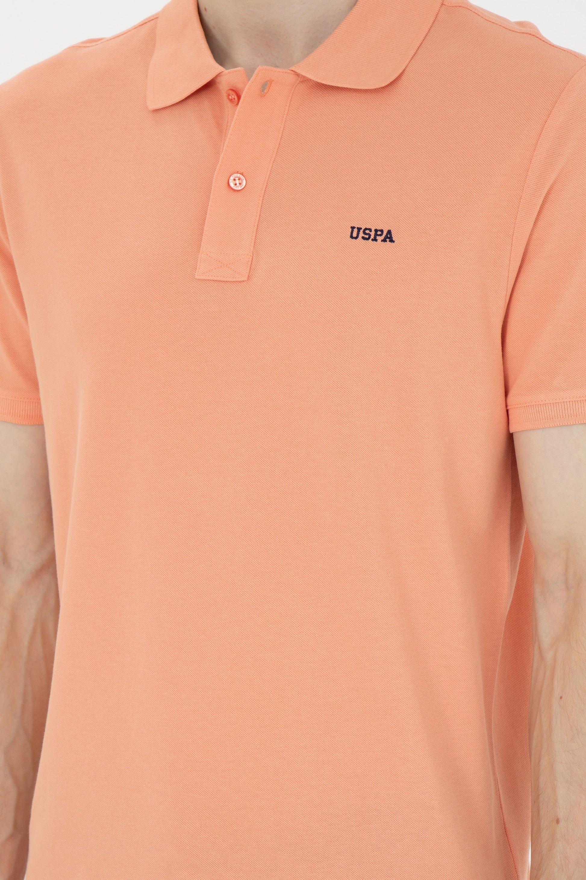 Men's Salmon Basic T-Shirt