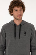 Men's Anthracite Melange Basic Sweatshirt