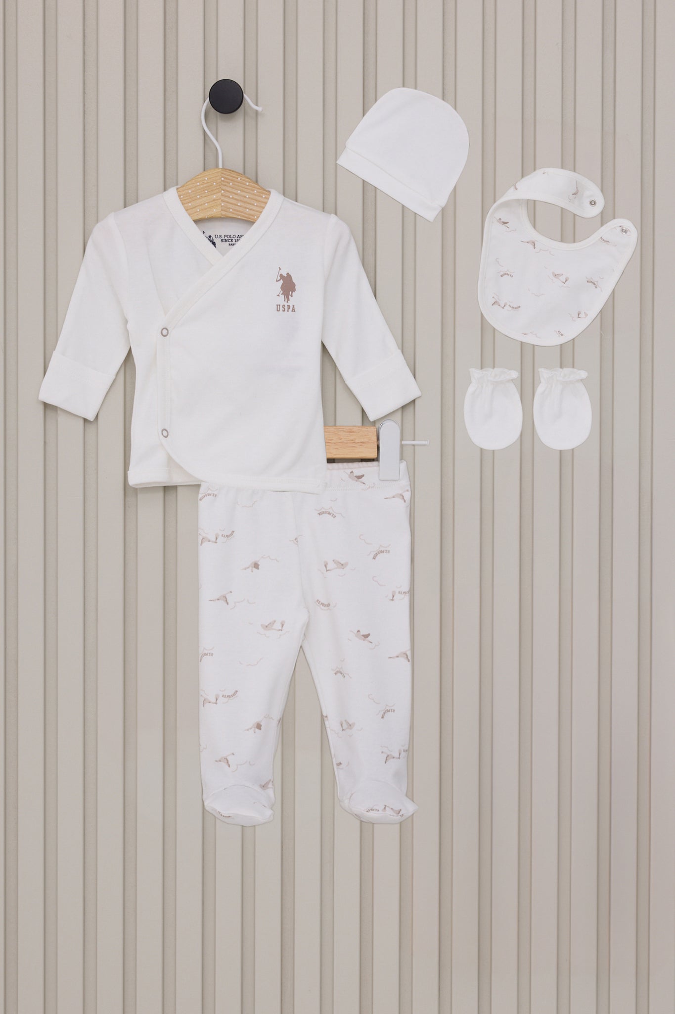 Baby Boy Cream Pajama Set