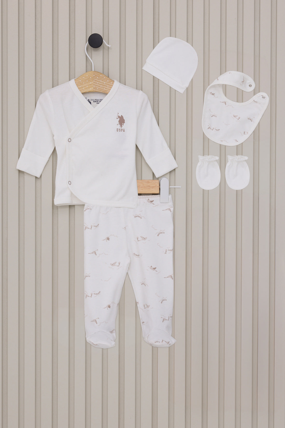 Baby Boy Cream Pajama Set