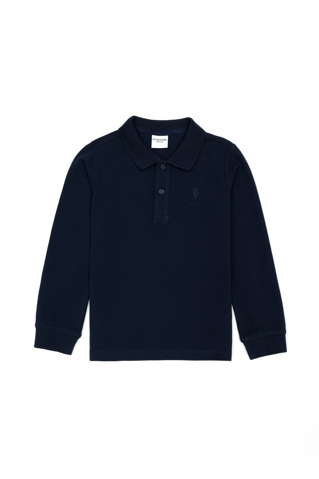 Boy Baby Navy Blue Basic Sweatshirt