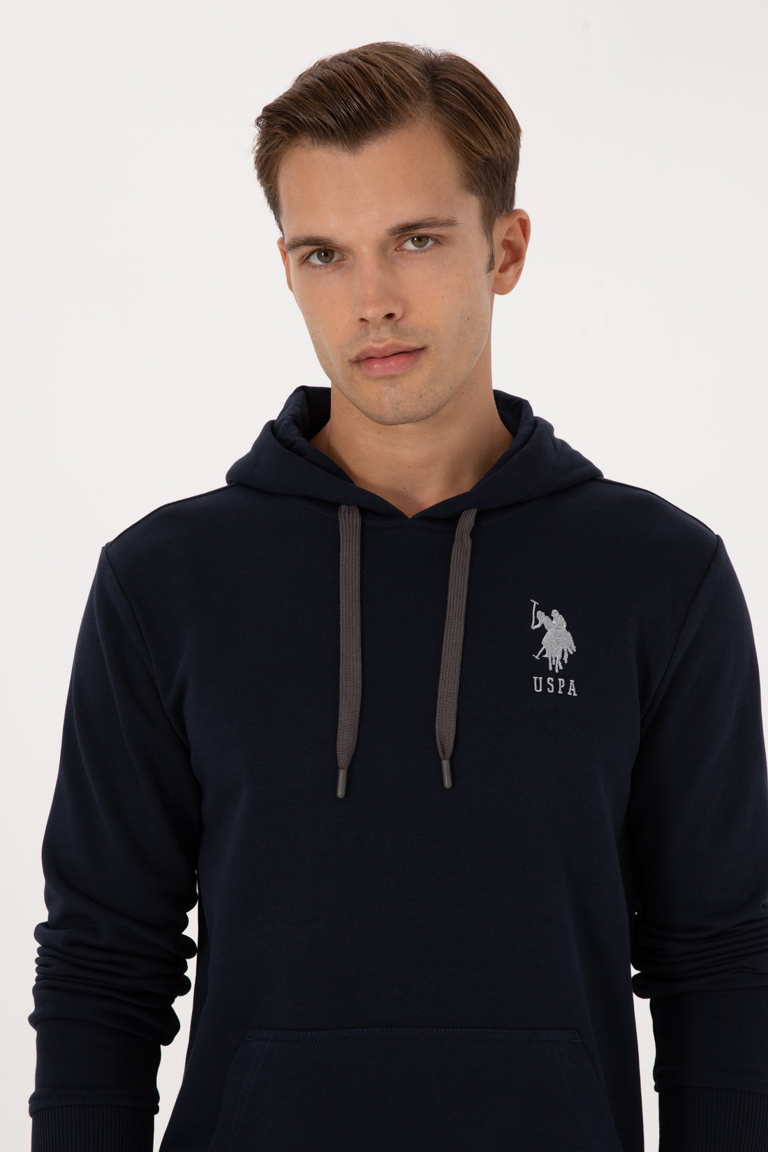 Men's Navy Blue Basic Sweatshirt