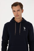 Men's Navy Blue Basic Sweatshirt