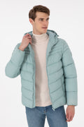 Men's Water Green Coat