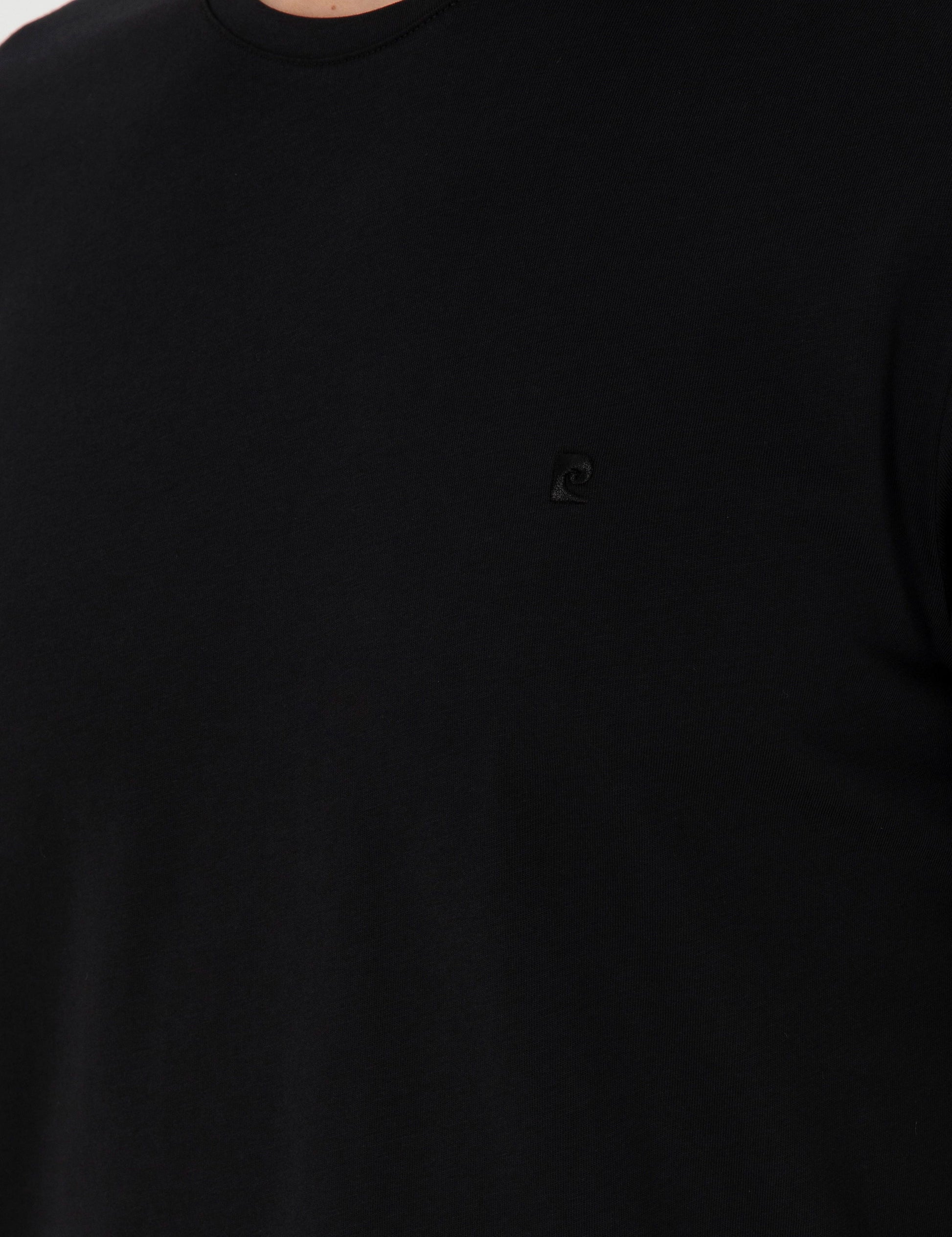 Black Slim Fit Basic T-Shirt