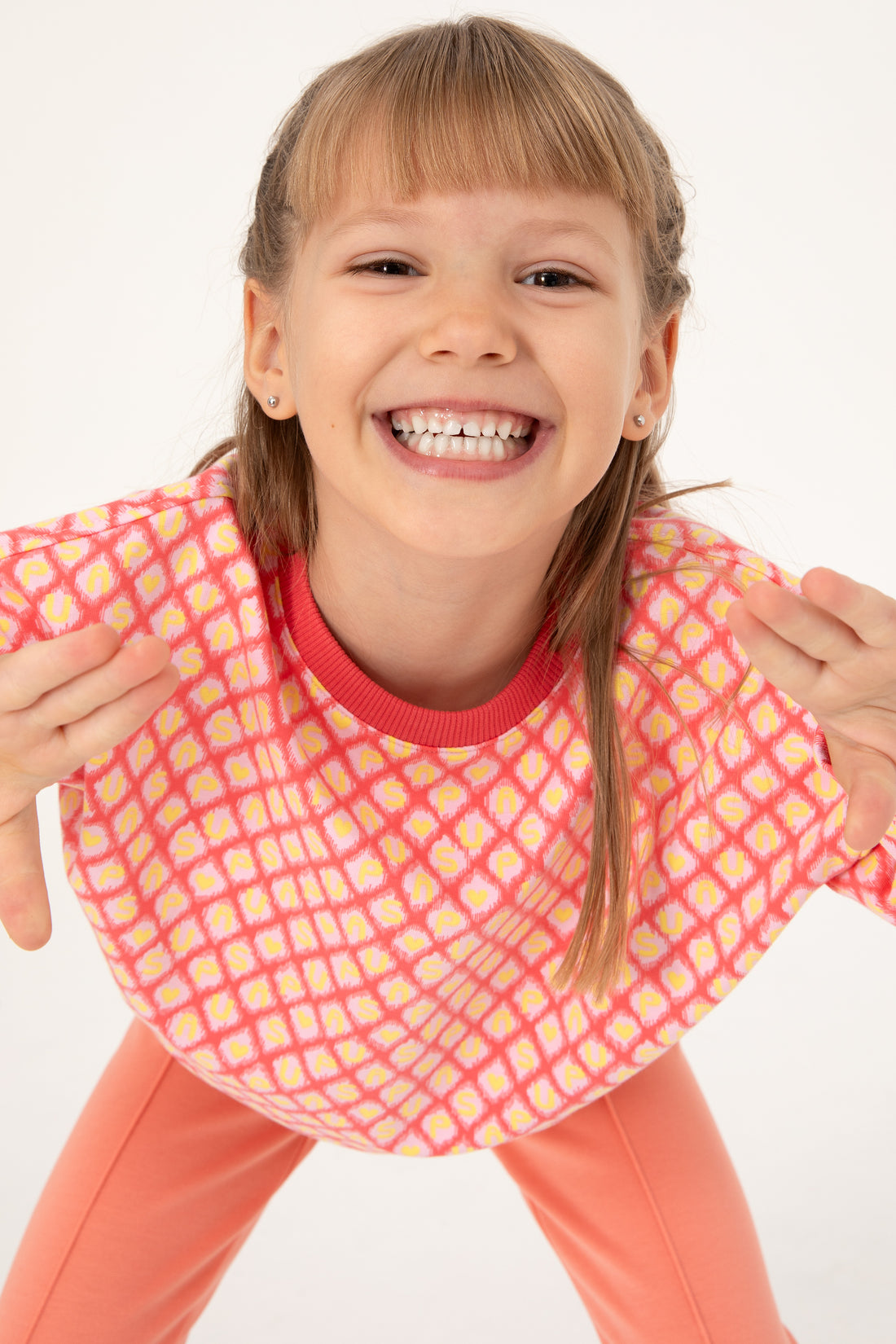 Girl's Pomegranate Blossom Sweatshirt