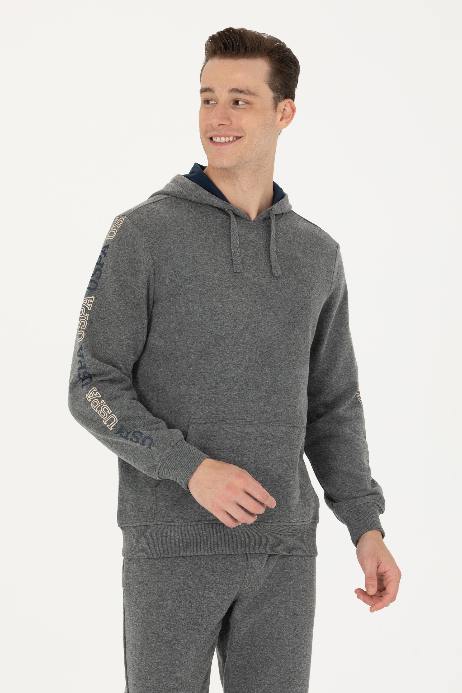 Men's Anthracite Melange Sweatshirt