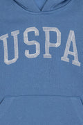 Girls' Dark Blue Basic Sweatshirt