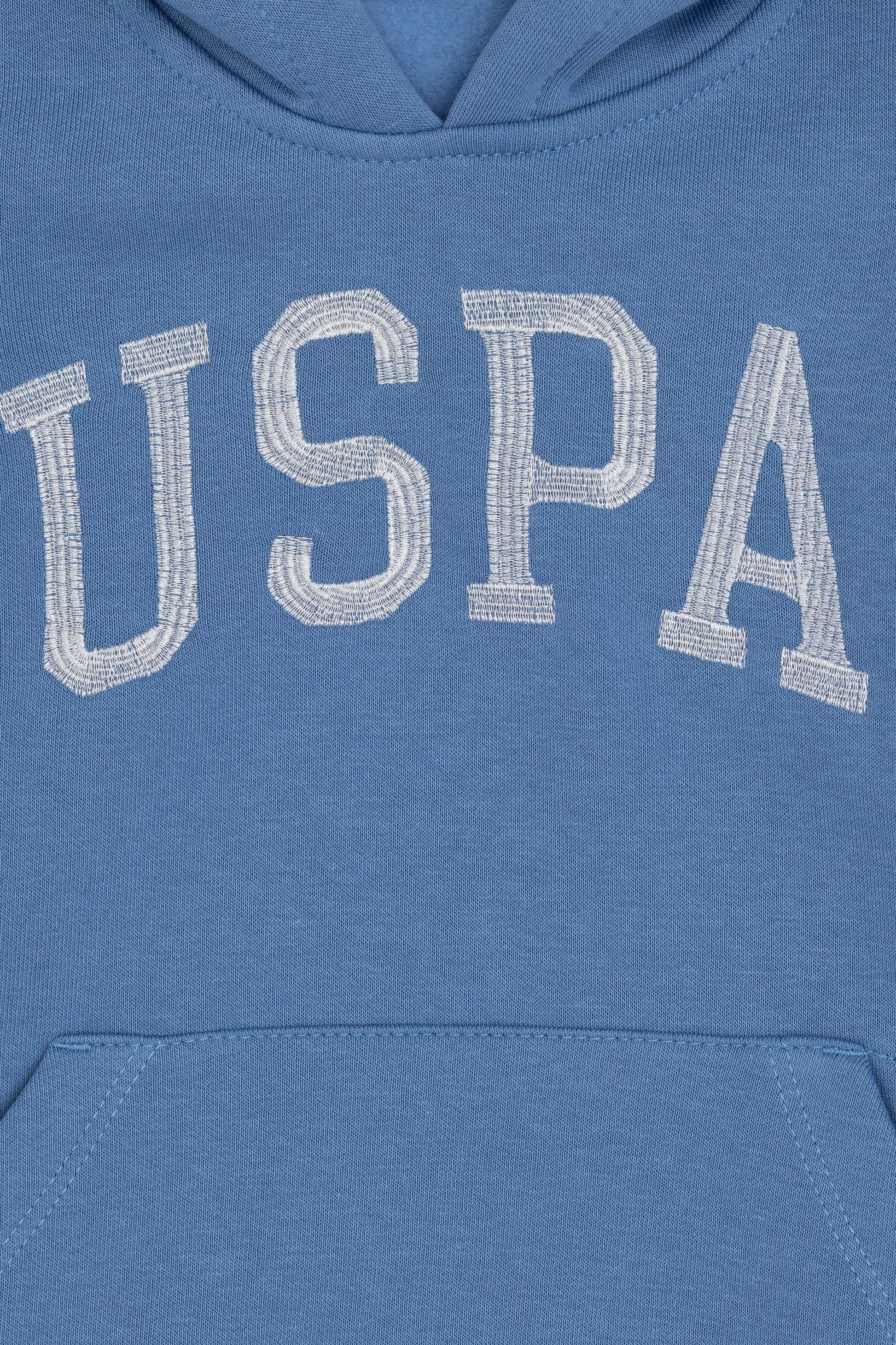 Girls' Dark Blue Basic Sweatshirt