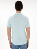 Aqua Green Slim Fit T-Shirt