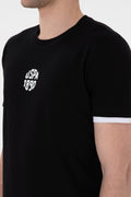 Men's Regular Fit Crew Neck Black T-Shirt