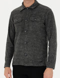 Anthracite Regular Fit Knitted Shirt